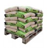 Pallet 30 X 15KG houtpellets 100% naaldhout - hoog rendement - Saniflor