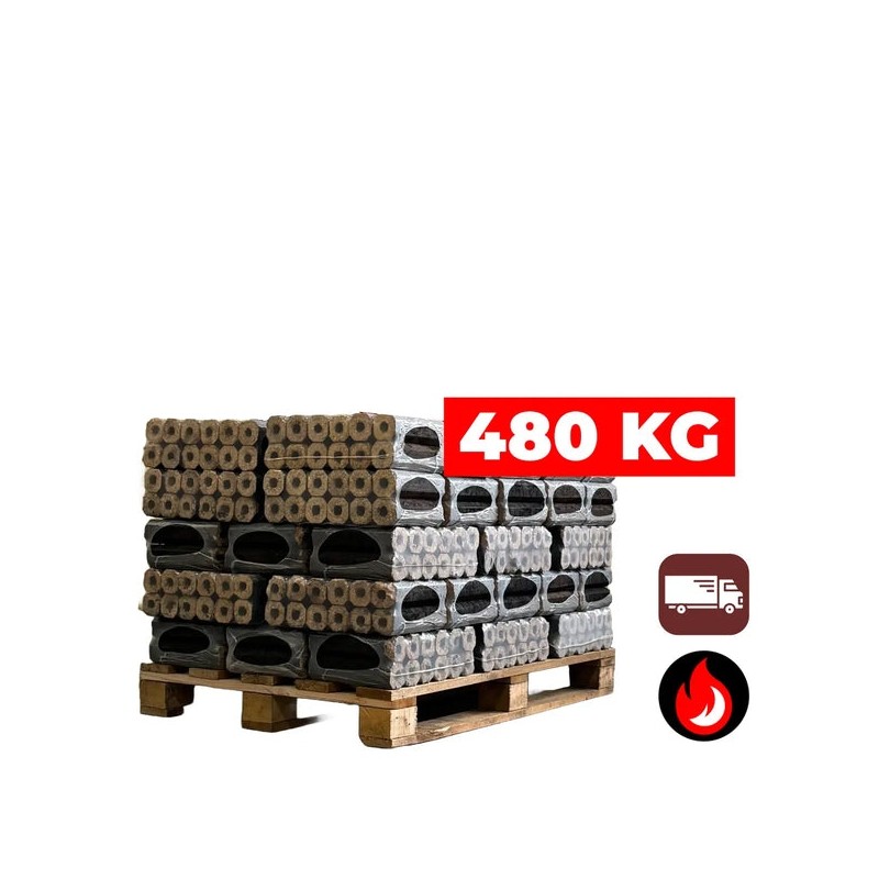 Pini Kay Eiken Houtbriketten | 480 kg